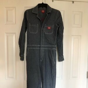 Dickies Women’s Blue Herringbone Coveralls